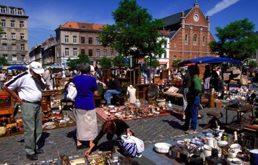 Flea Market in Brussels